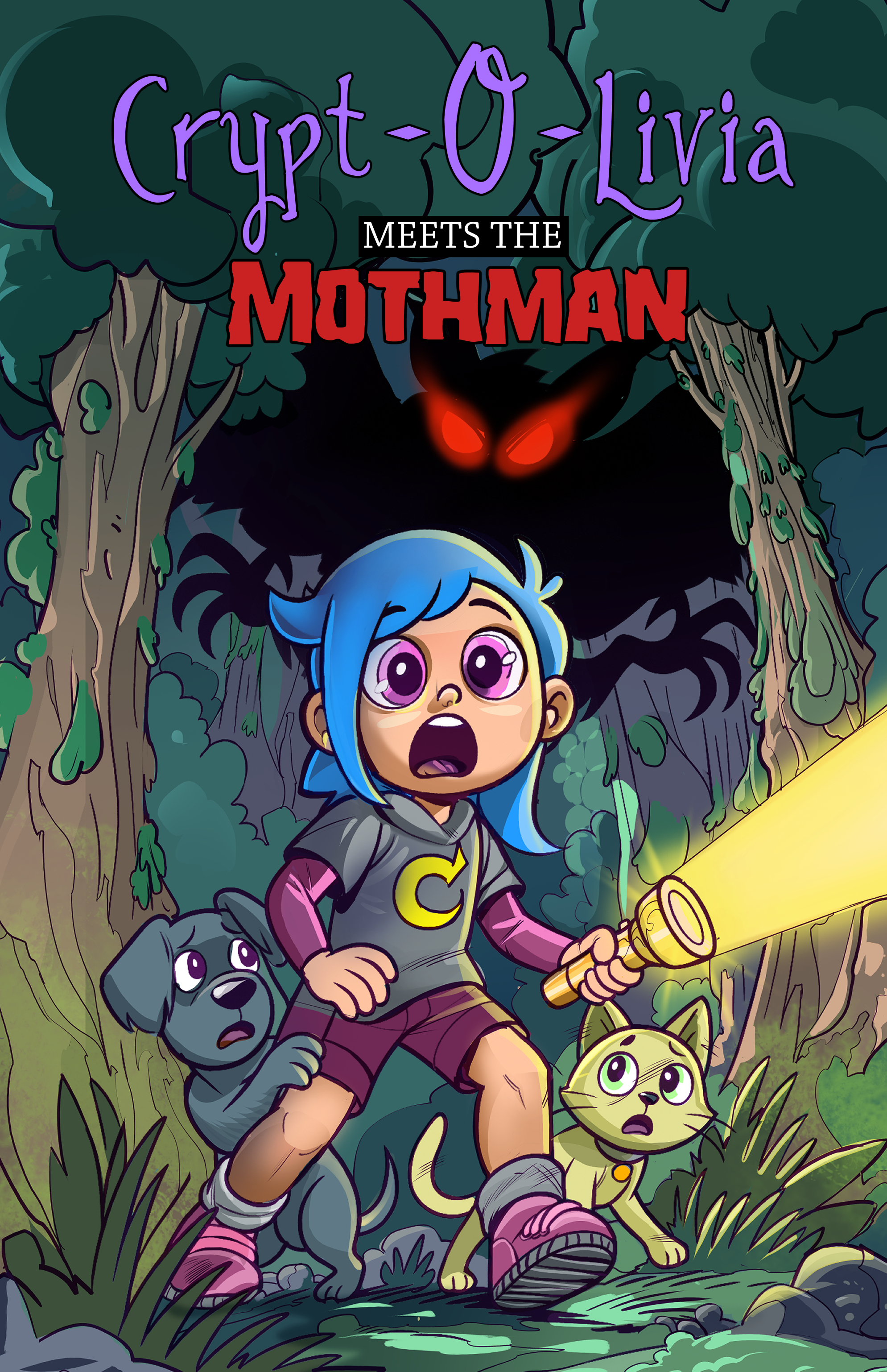 Crypt-O-livia Meets The Mothman